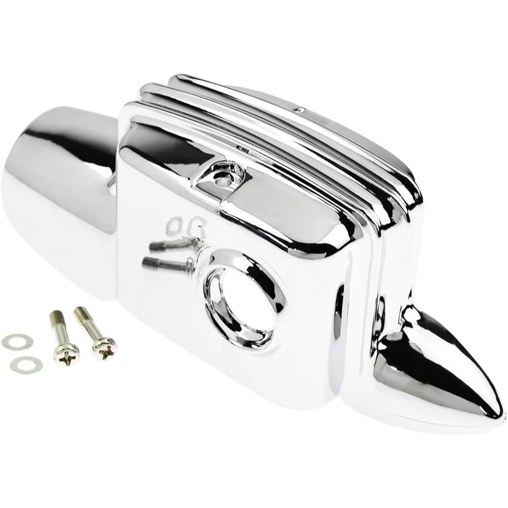 REBACKER Chrome Rear Brake Master Cylinder Cover Harley FLHT FLHX FLHR2008-2019
