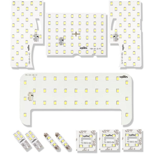 YOURS Toyota Harrier 30 Series [Car without sunroof] (With dimming adjustment) Specially designed LED room lamp set (Special tools included) HARRIER Custom Parts Accessories Dress Up TOYOTA Toyota new-30harrier-room-led-n [2]