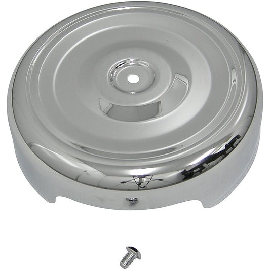 Bobber Style Round Air Cleaner Cover, Chrome