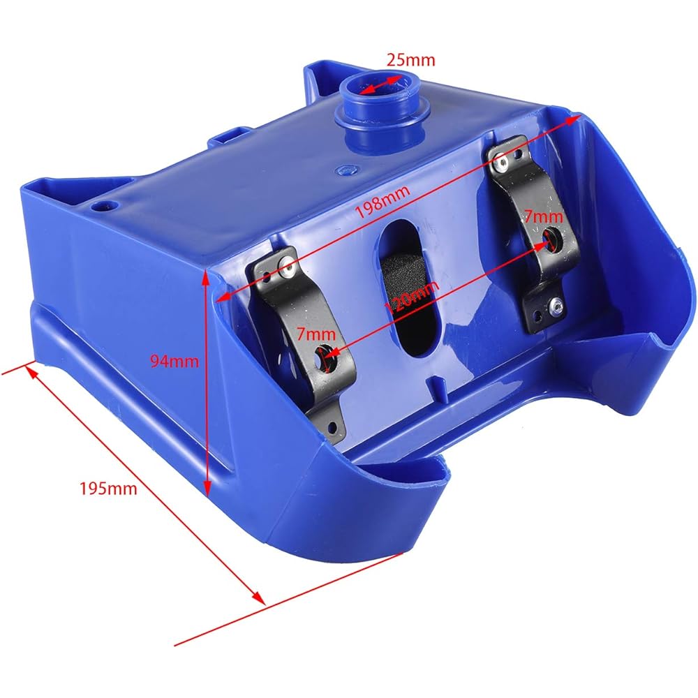 CPVNQMDG Air Box Filter Assembly Yamaha PW80 PW PEEWEE 80 Dart Pit Bike Motorcycle