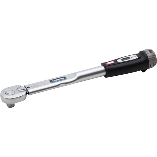 TONE Preset Torque Wrench (Direct Set/Hold Type) T4MN50H Drive 12.7mm (1/2") Black 50N・m