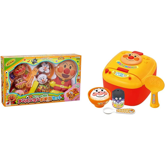 Joy Palette (JOYPALETTE) Full of volume! Anpanman's bento set & Anpanman's rice is full! Anpanman's breakfast set [Set purchase]