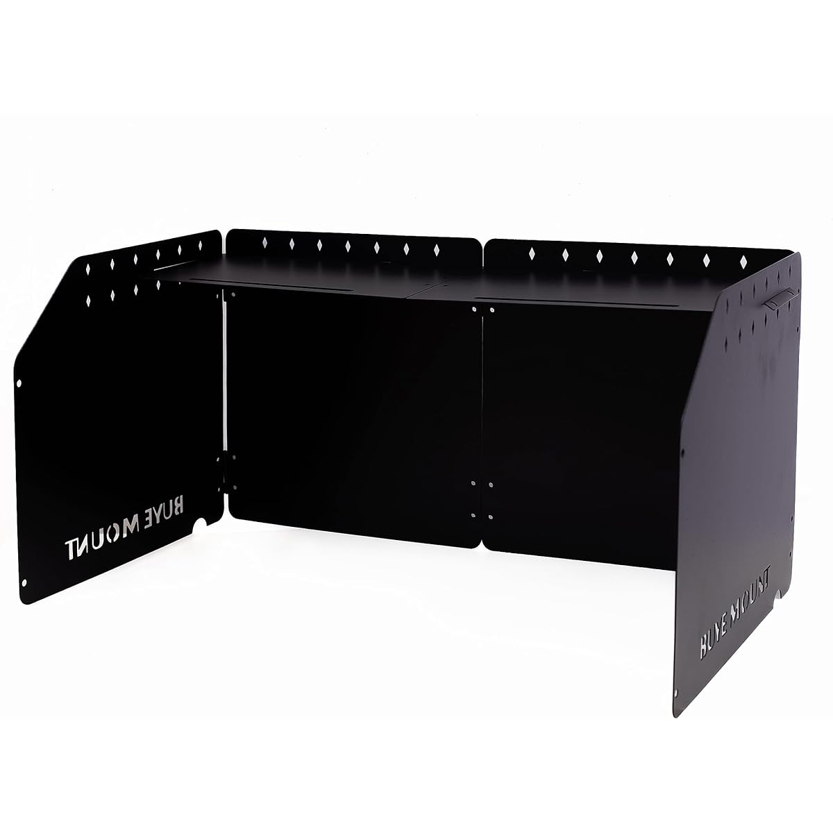 Windscreen, Windshield, Camping Reflector, Seasoning Stand, Cassette Cooker, Windbreak for Stove, Painted, Convenient to carry, Easy to assemble, Foldable, Carbon Steel Plate, Height 25cm