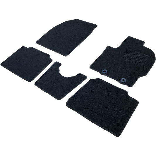 Fenice Car Mat Floor Mat Domestic Production (Toyota Aqua MXPK10 MXPK11 MXPK15 MXPK16) Black Anti-Slip Shape Resistant to Slip Car Mat (Car Parts Specialty Store)