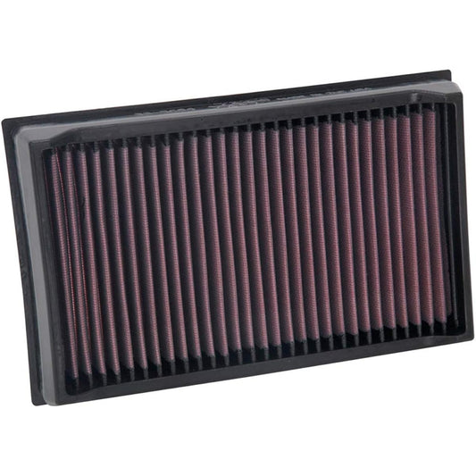 [Parallel imports] K & N engine air filter repeatedly use 75,000 miles Washing premium replacement car air filter: 2018-2019 VOLKSWAGEN (Golf Sportwagen, Golf, Faw Bora) Compatible 33-5084