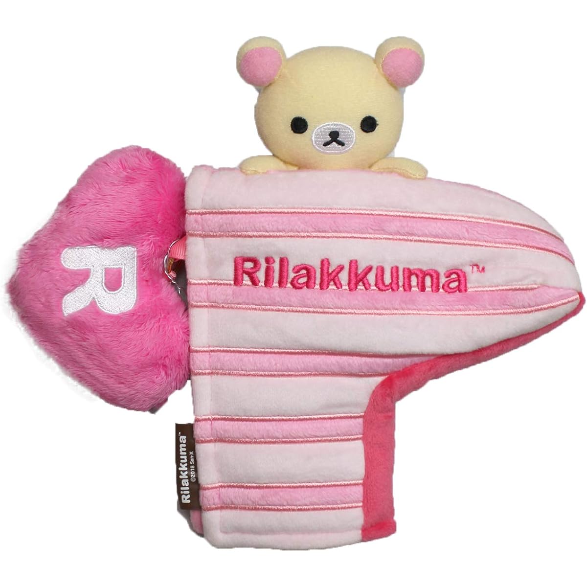 Naito Design Institute Rilakkuma Putter Cover Korilakkuma H-162 Pink (650)