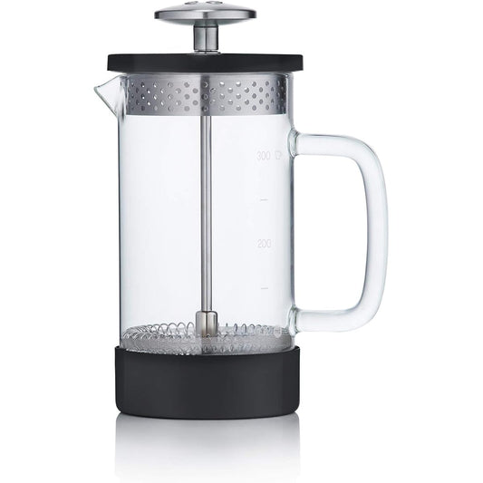 BARISTA&CO Core Coffee Press 3cup 350ml Coffee Maker Core Coffee Press French Press Plunger (Black)
