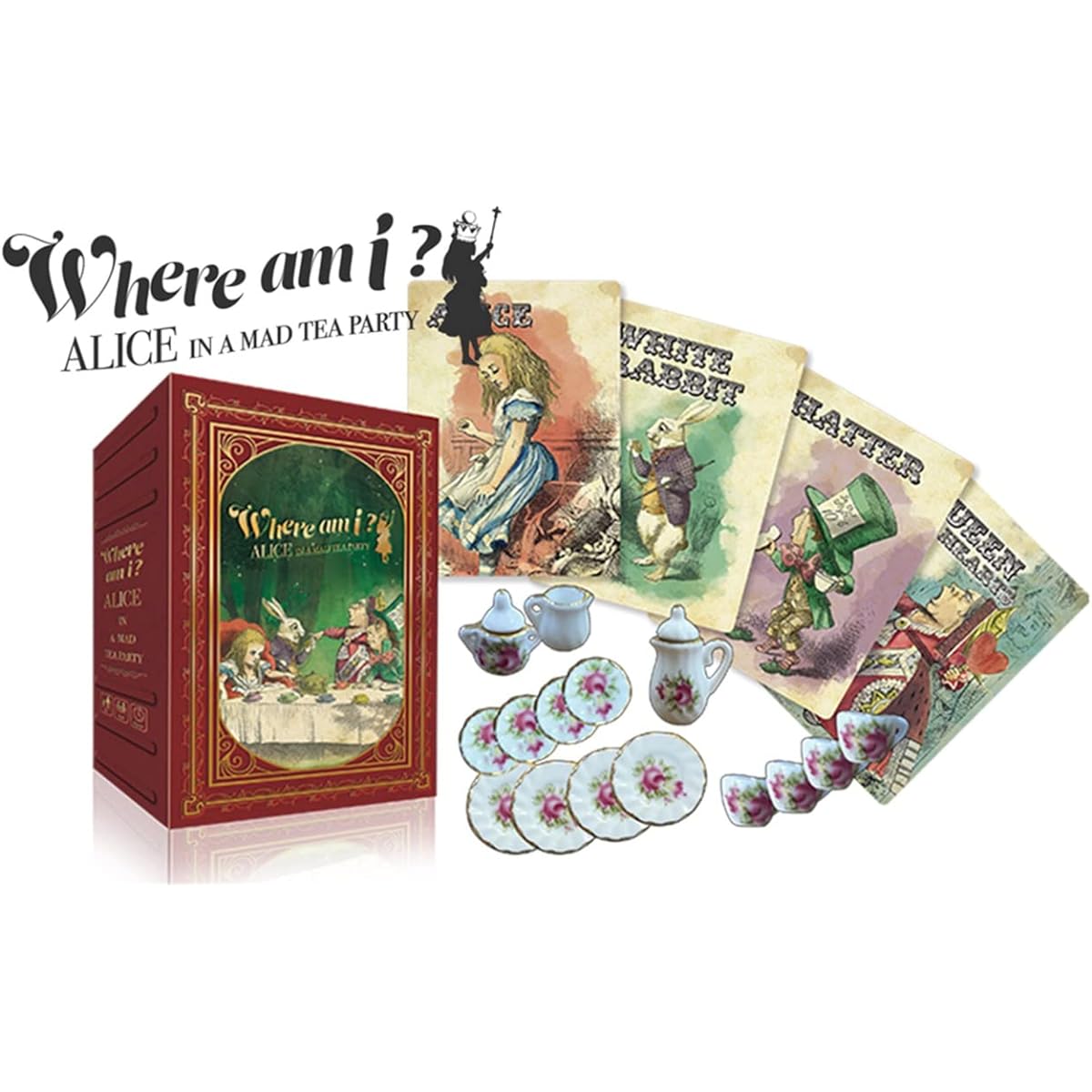 GOTTA2 Where am I? ～Alice in a Mad Tea Party～Special Edition (For 2-4 players, 20-40 minutes, Ages 8+) Board game