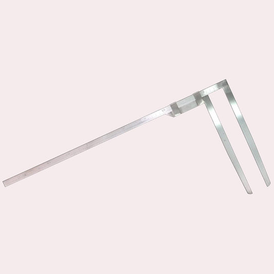 Shinwa Sokutei Lumber Measure Stainless Steel 45cm 63525