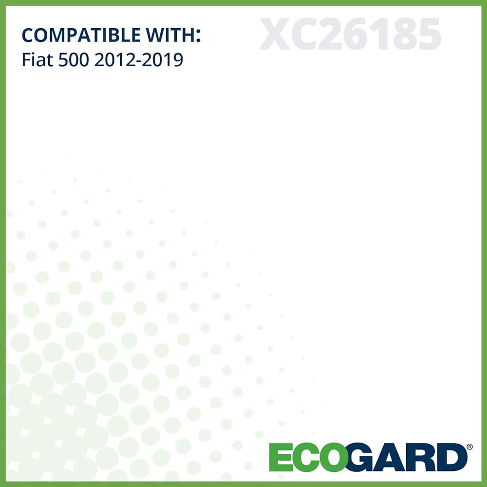 ECOGARD XC26185 Premium Cabin Air Filter FIAT 500 2012-2019