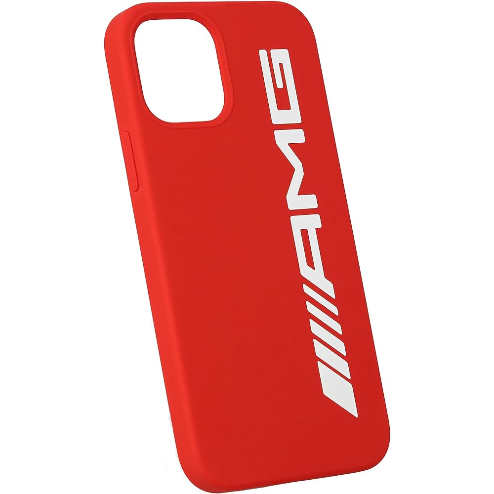 [Mercedes-Benz Collection] Genuine Mercedes-AMG iPhone Cover Red for iPhone 12/iPhone 12 Pro