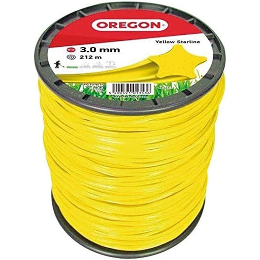 Oregon 69-387-Y Yellow Round Strimmer Line/Wire for Mowers and Brush Trimmers 4.0mm x 32m