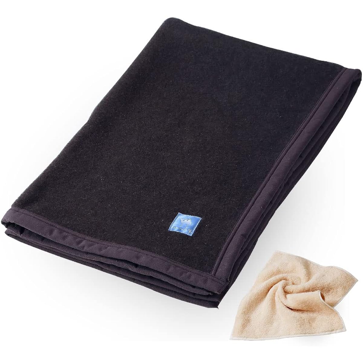 100% Yak blanket for winter, made in Japan, does not get stuffy, feels nice to the touch, comes with Supima cotton towel, genuine product from Natural Camel Shop, cold protection, warm, luxurious, popular (throw blanket)