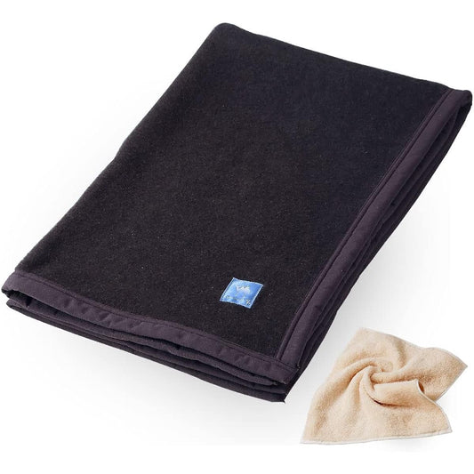 100% Yak blanket for winter, made in Japan, does not get stuffy, feels nice to the touch, comes with Supima cotton towel, genuine product from Natural Camel Shop, cold protection, warm, luxurious, popular (throw blanket)