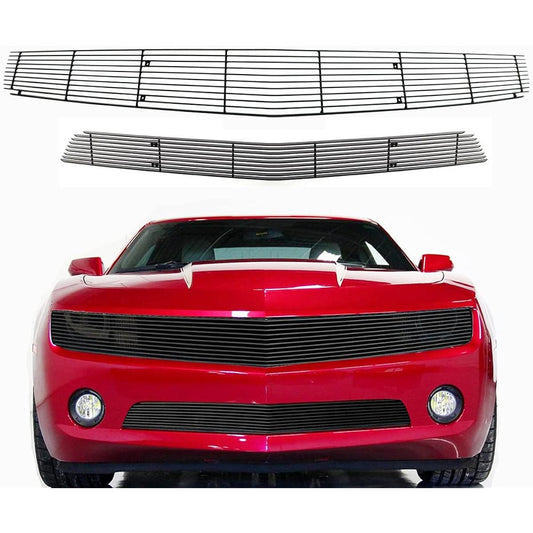 2 front grill inserts aluminum