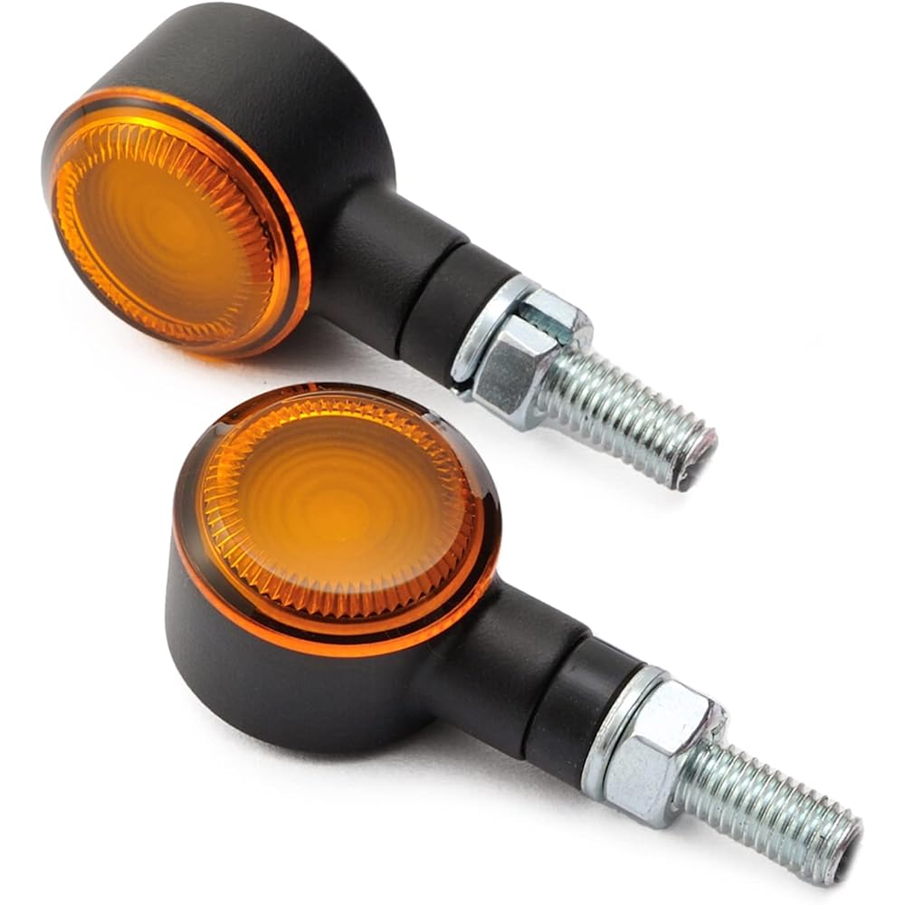 Daytona Motorcycle LED Turn Signal Surface Emitting LED Compact D-Light SOL Amber Lens 98952