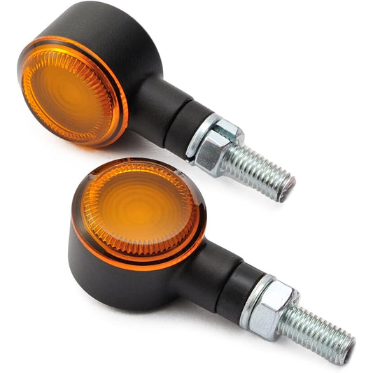 Daytona Motorcycle LED Turn Signal Surface Emitting LED Compact D-Light SOL Amber Lens 98952