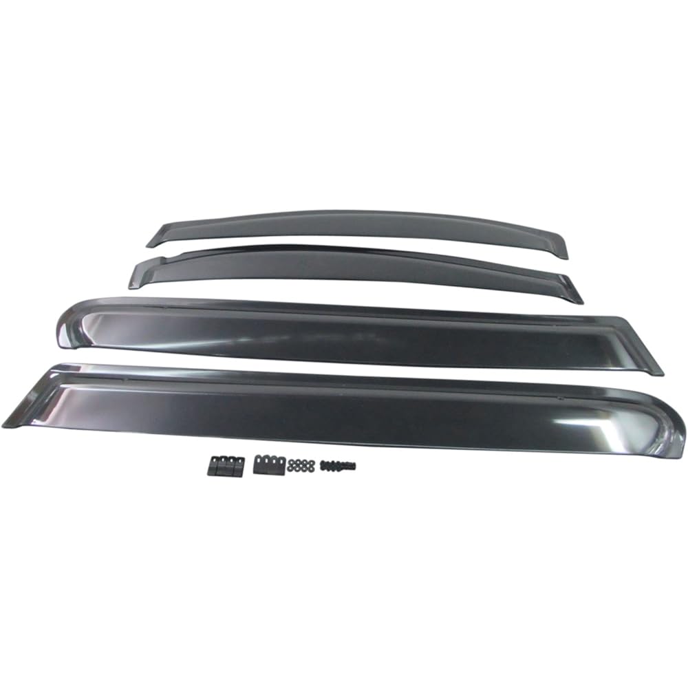 BRIGHTZ Vellfire 20 25 Highest Grade Side Door Visor with Metal Fittings [INJ-V-023] ANH20W ANH25W GGH20W GGH25W ANH20 ANH25 GGH20 GGH25 H20 H25 Vellfire Vellfire Vellfire Vellfire Vellfire Vellfire Vellfire 6150