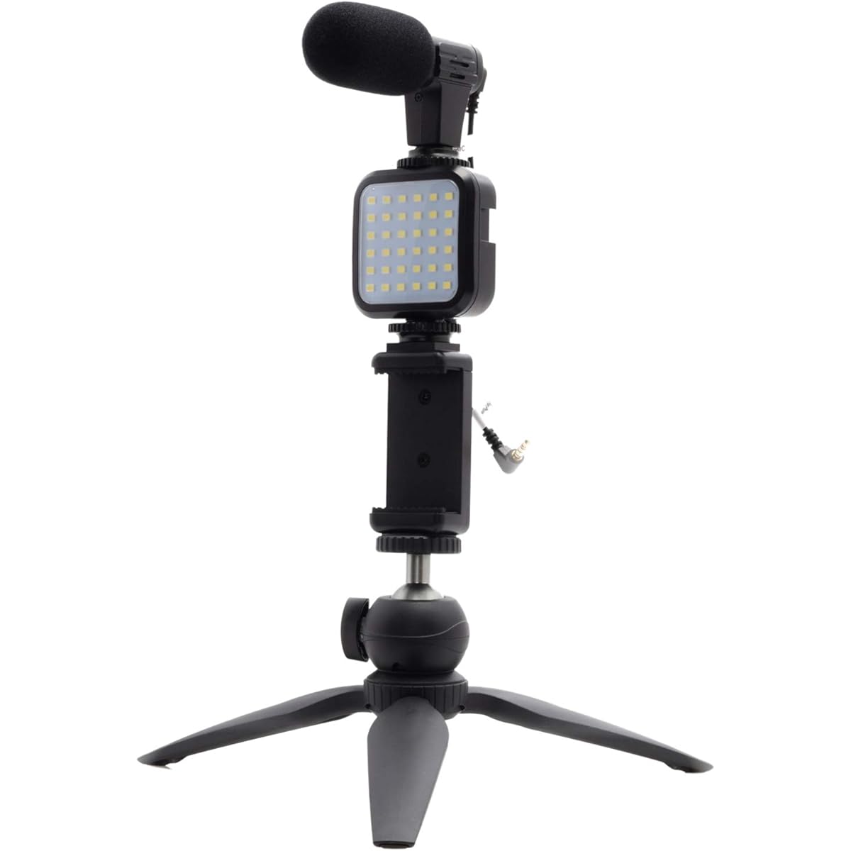 ETSUMI VLOG starter kit β (microphone, LED light, holder, table, tripod) VE-2256