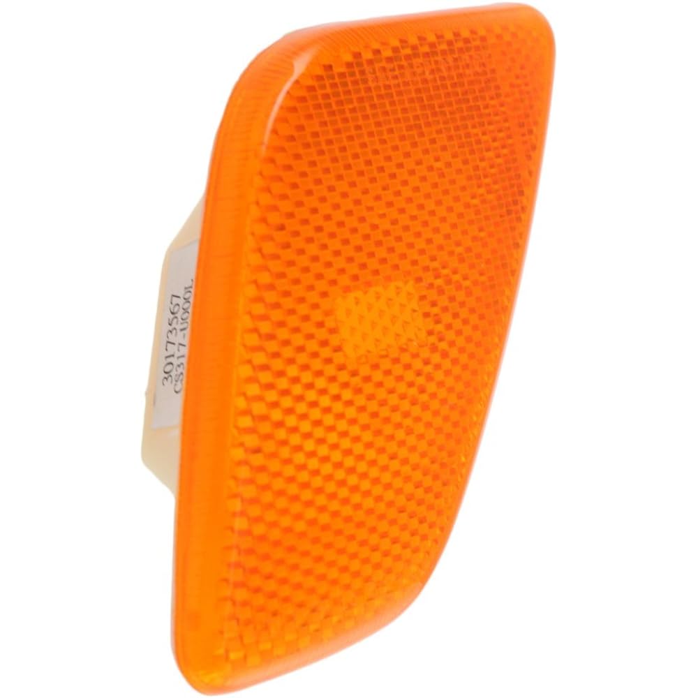 The side marker is compatible with Jeep Wrangler 97-06 Front left side lens and housing.