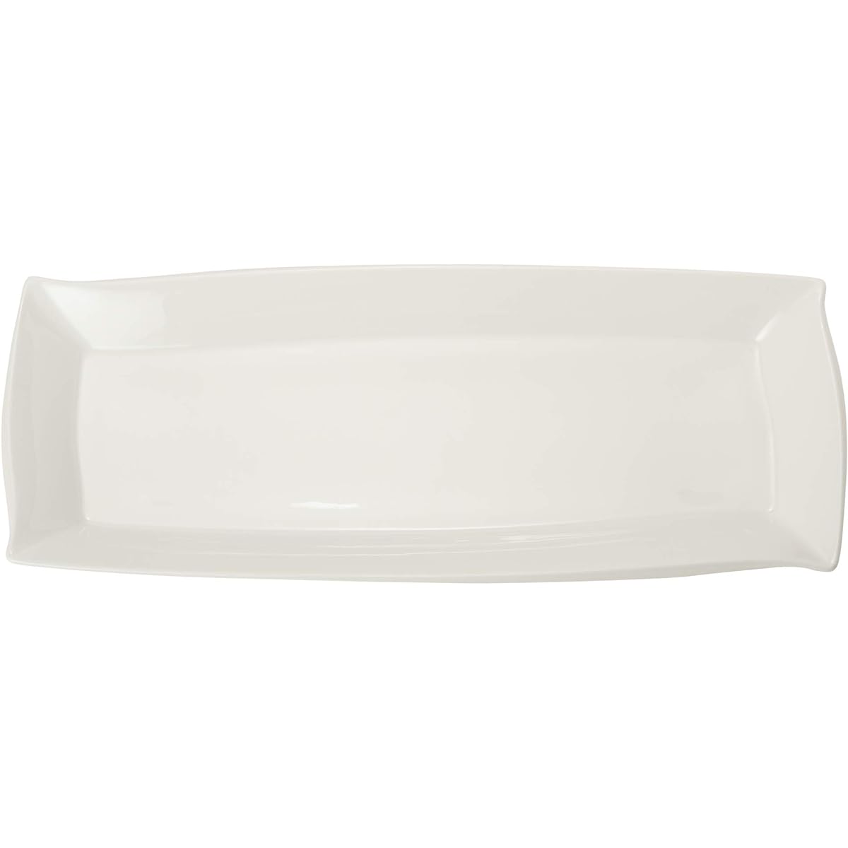 NARUMI Plate Forte White 42cm Microwave Warmable 50460-3457