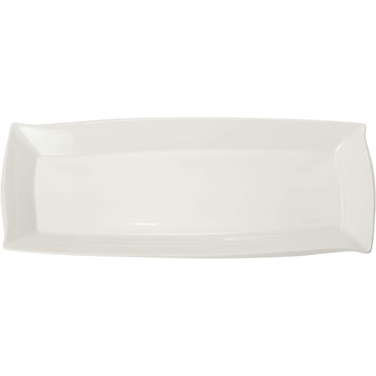 NARUMI Plate Forte White 42cm Microwave Warmable 50460-3457