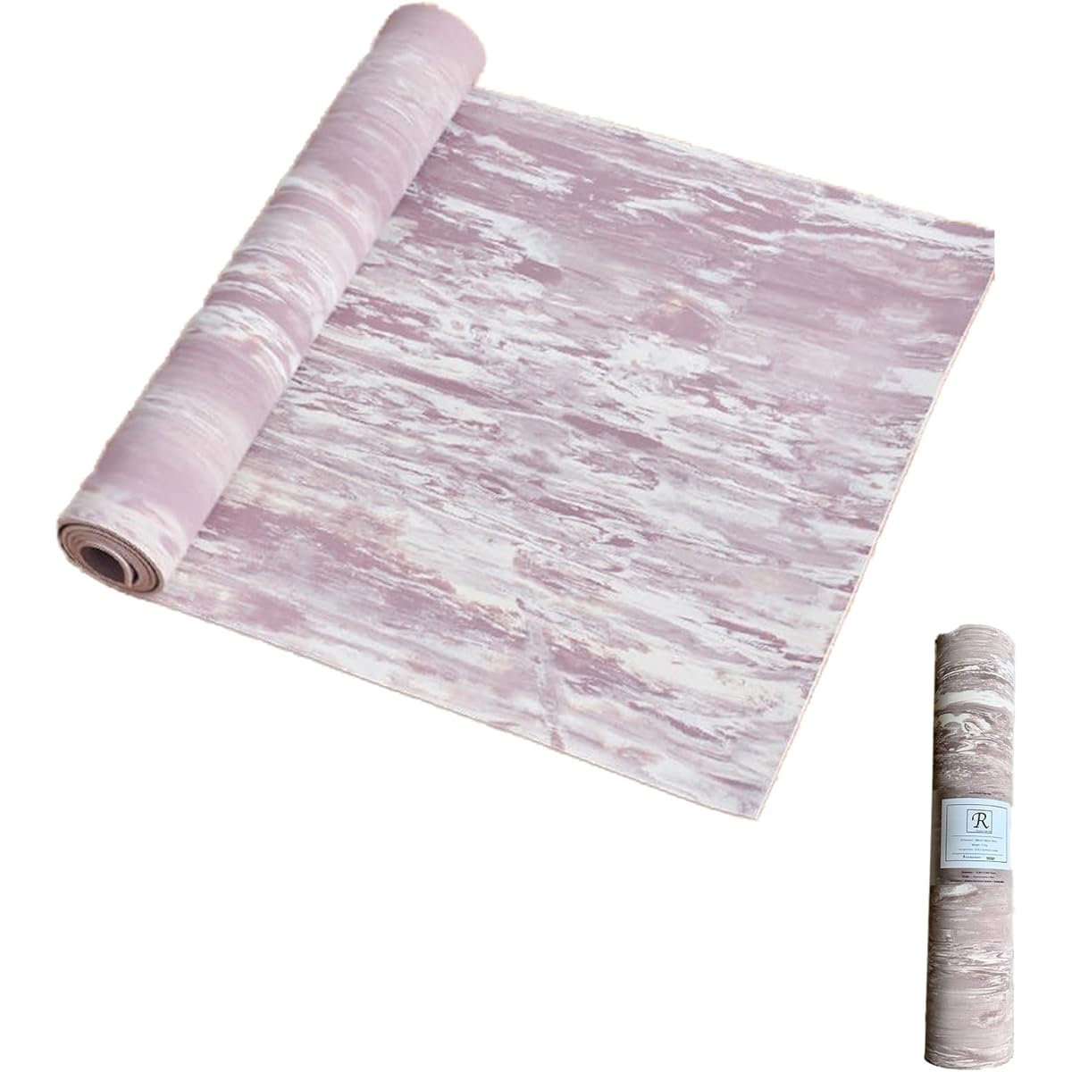 [Style Boat Market] Recovery Yoga Mat Yoga Mat Thickness 5mm Pink Pilates Training Fitness Exercise Mat
