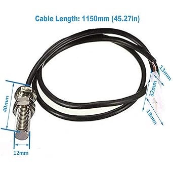 SAMDO Speed Sensor Adapter Universal Auto Bai Speedometer Tachometer