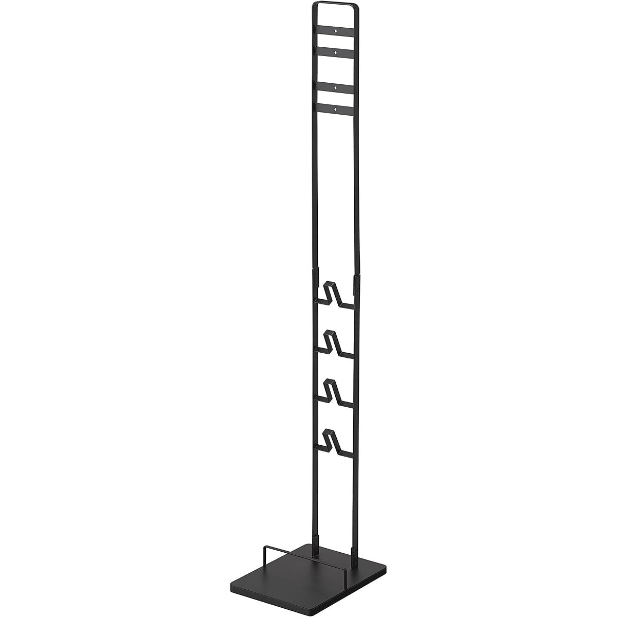 Yamazaki Jitsugyo (Yamazaki) Cordless Cleaner Stand Black Approx. W22XD29XH127cm Compatible with SV18 V15 V12 V8 V7 V6 Series Tower 3541