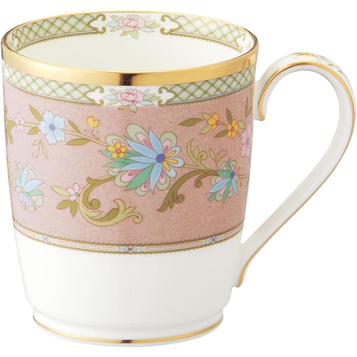 Noritake Mug 295cc Yoshino Pink Bone China T59880/9983-7