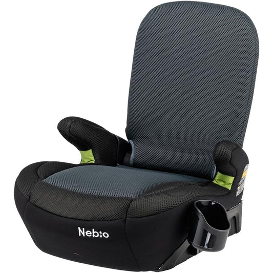 Nebio Junior Seat R129 ISOFIX Lap Pit 125-150cm i-size 2way Booster Seat Memory Foam Cushion Washable Cover Easy to Install LapPit Nebio