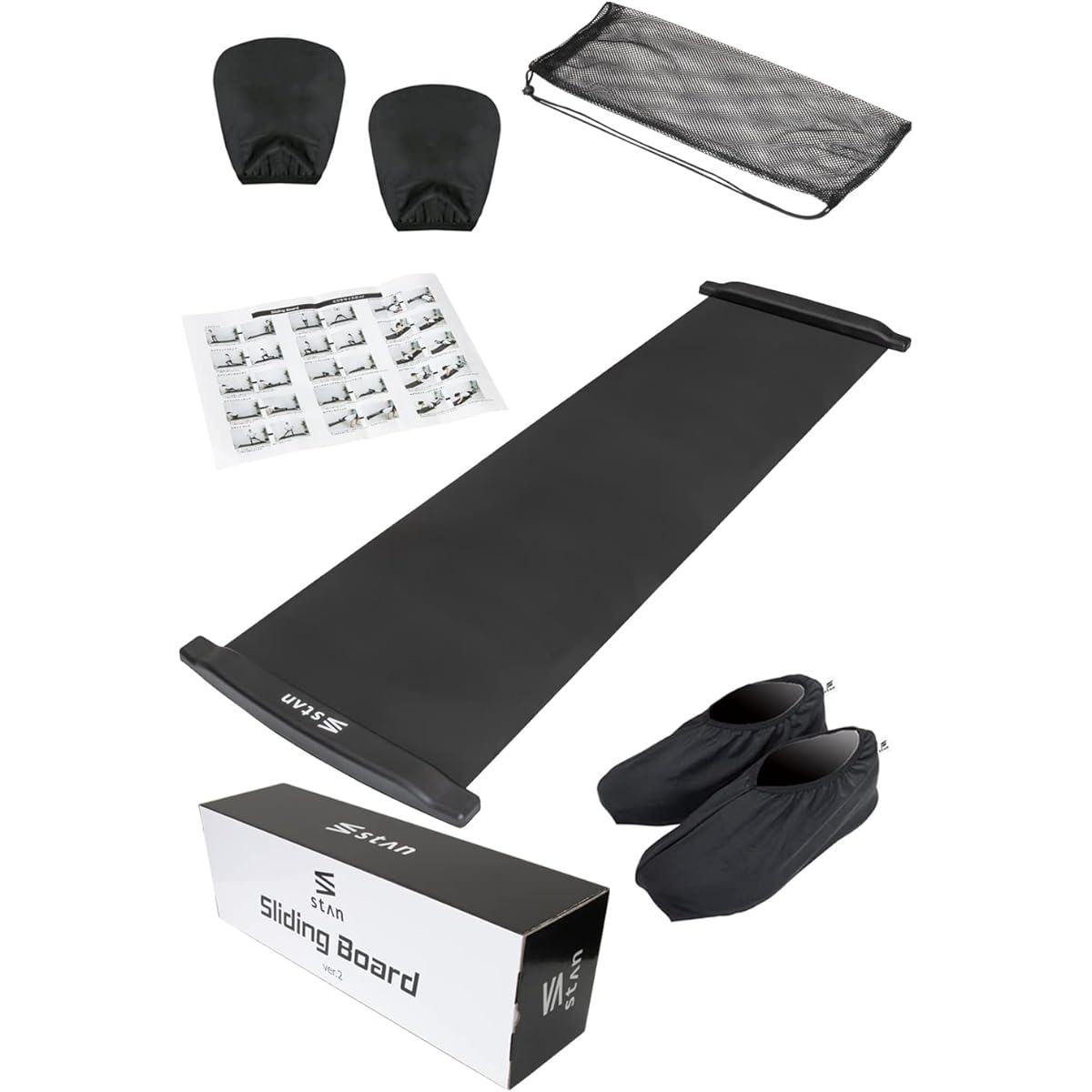 stan slide board sliding board 180cm 230cm trunk lower body muscle training skating training