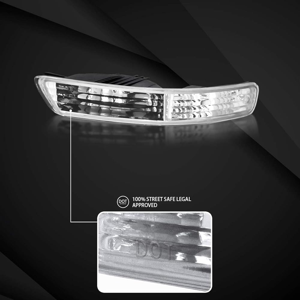 Autozensation Acura Integra Clear Bumper Light Park Winker Lamp