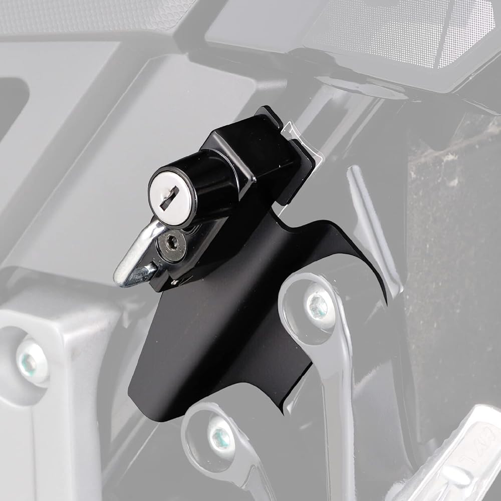 Daytona Motorcycle Helmet Lock V Strom 250 (17-21) Helmet Holder 98165 Black