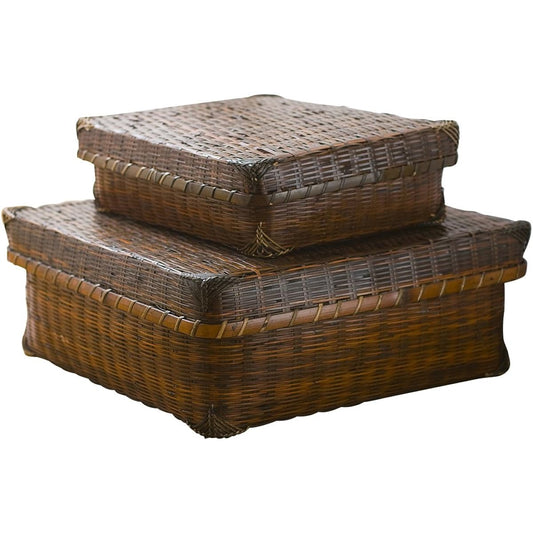 Yamashita Craft Tea dyed Tsuzura basket 71515000