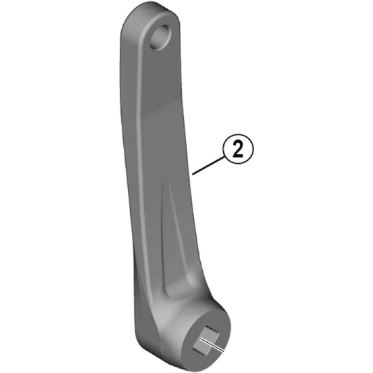 SHIMANO Repair Parts Left Crank 170mm FC-MT101-2 Y0G405100