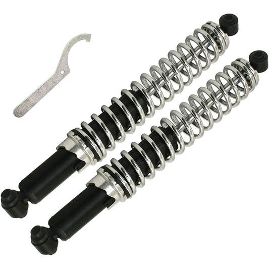 DTA D9570-8 x2R (Pair) Ready to Install Rear Complete Coilover Spring Shocks Type 1 Bug Beetle Type 2 Bass Type 3 Squareback Fastback Notchback with Spanner Wrench