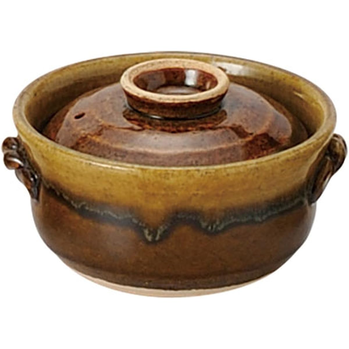 Yamashita Crafts Candy Glaze Nawate 4-5 inch clay pot 13.5cm 16068900