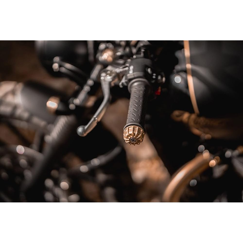 Motone Bar End Street Twin Street Scrambler T100 T120 Brass MMU517