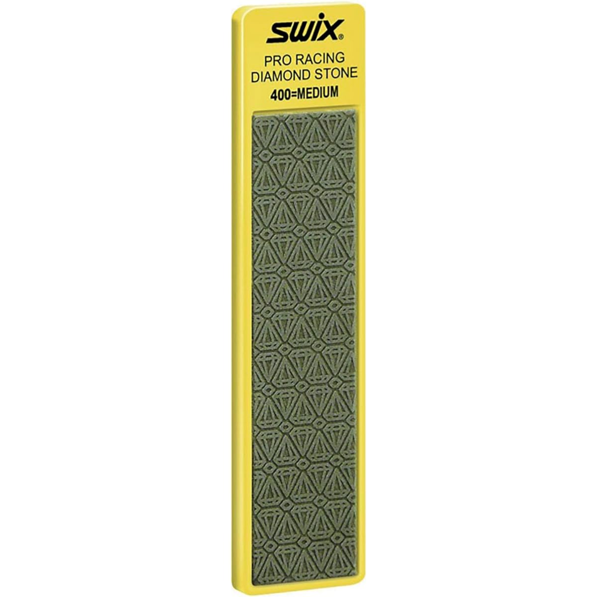 SWIX Ski Wax Tune-up Supplies Diamond Stone Medium TAA400N Yellow