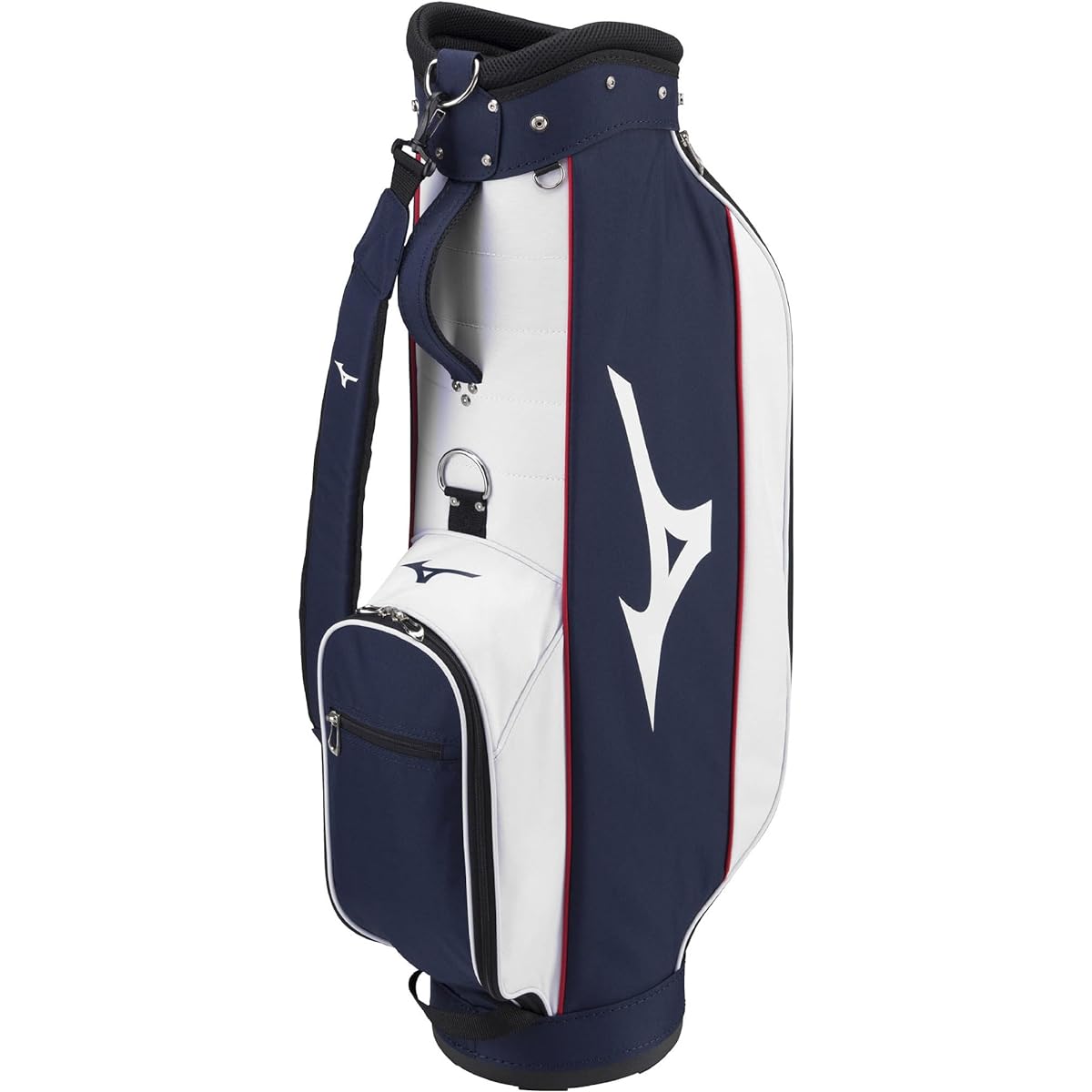 MIZUNO Golf Caddy Bag NX.1 Men's Weight/approx. 2.1kg (lightweight) Size/8.5 type (68cm) Club length compatible/47 inches Mouth frame/5 divisions 5LJC2321