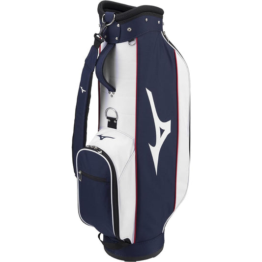 MIZUNO Golf Caddy Bag NX.1 Men's Weight/approx. 2.1kg (lightweight) Size/8.5 type (68cm) Club length compatible/47 inches Mouth frame/5 divisions 5LJC2321