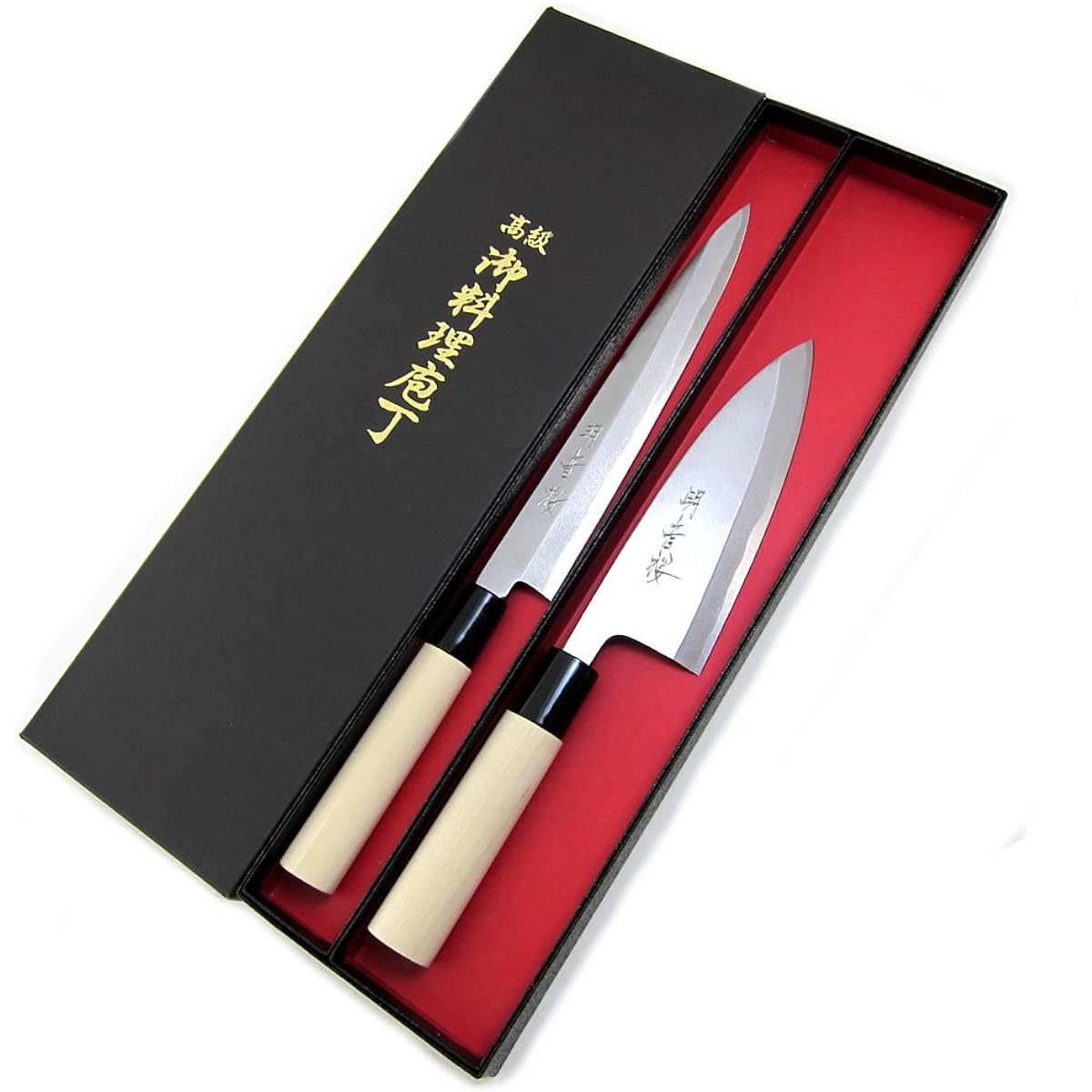 Knife Dotcom Knife Set - Yanagiba/Deba Knife 2-Piece Set "Akanezakura" (Akanezakura)
