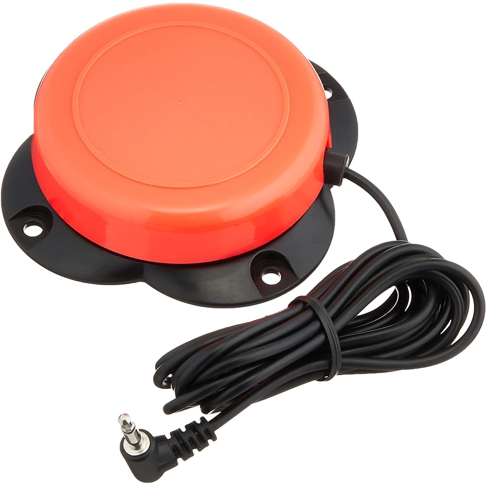 Kokusai Dengyo Foot Switch SPS-1LR Vinyl Bag Light Red