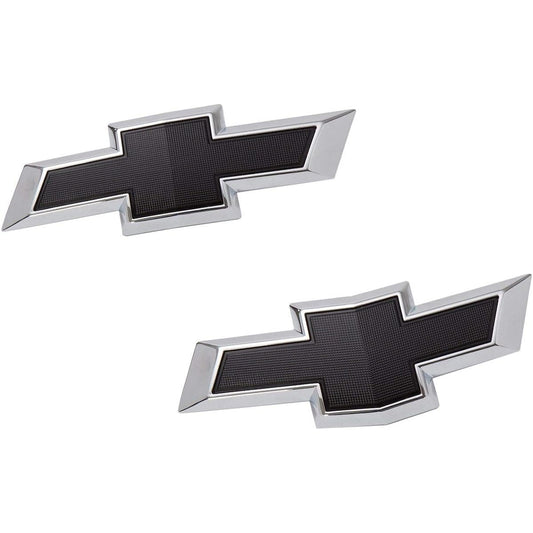 2016-2018 Chevrolet Camaro Front & Rear Black Bow Tie Emblem 23358104/84219485 Genuine GM