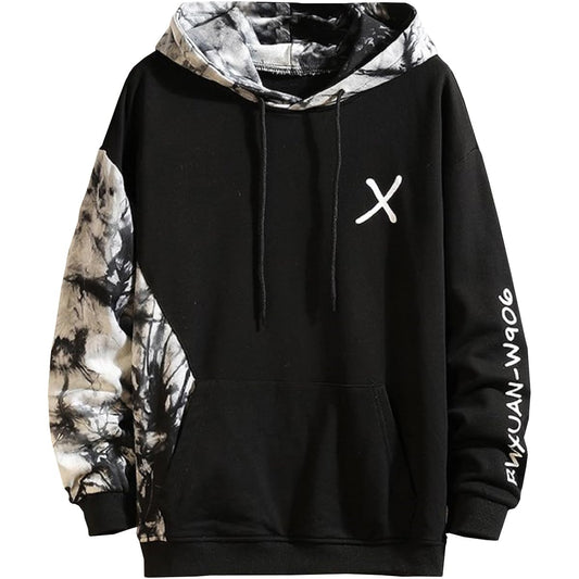 [NEKORA] Men's Parka, Long Sleeve, Large Size, Hooded, Pullover, Loose, Stylish