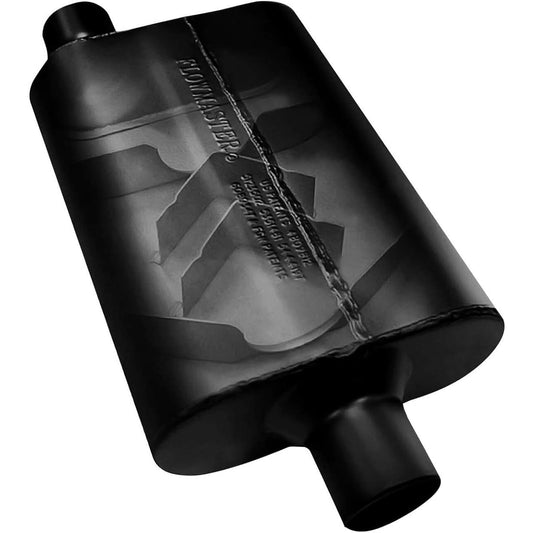 Flowmaster 942546 Super 44 Muffler - 2.50 Offset IN / 2.50 Center OUT - Aggressive Sound