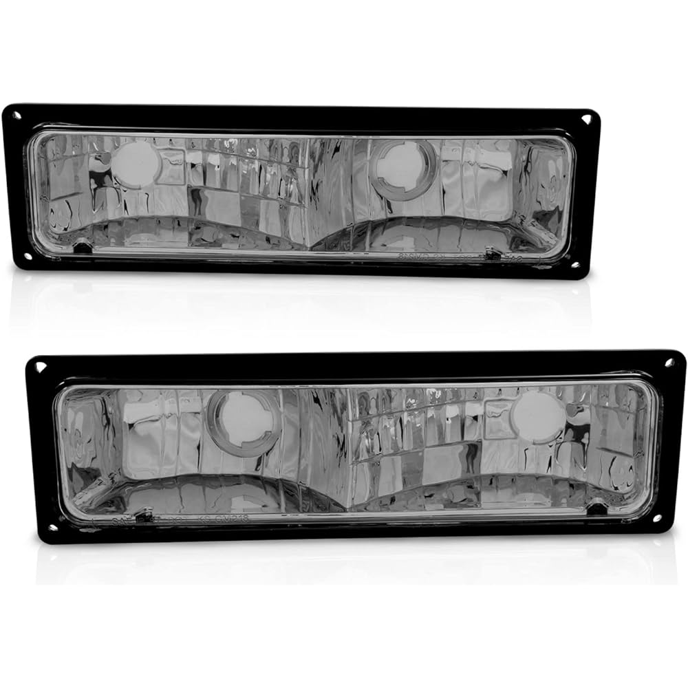 Amerilite replacement Packing Winker Light Smoke Pair 88-98 Chevrolet Frill Size -The passenger seat and driver's seat side