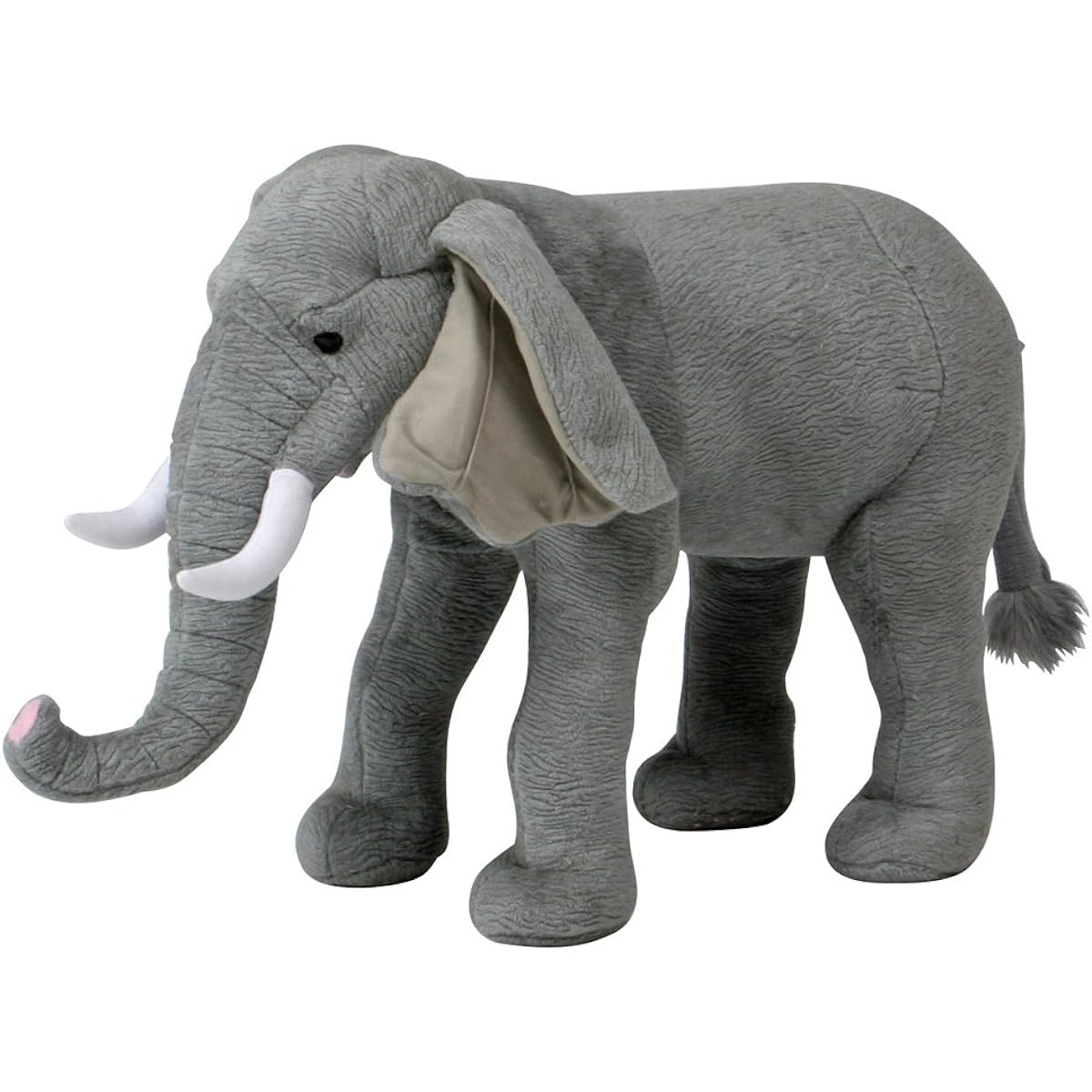 Fuji Boeki Sitting Plush Animal Stool Elephant Load Capacity 80kg 47303