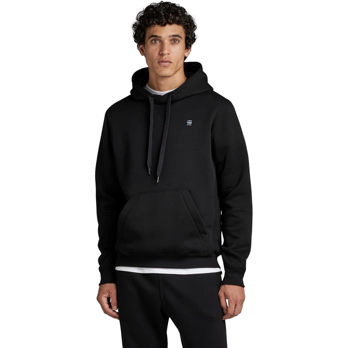 [G-Star Low] Premium Basic Sweater Men's Parka Straight Fit One Point